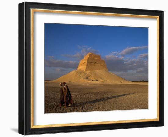 Pyramid, Medium, Sneferu, Old Kingdom, Egypt-Kenneth Garrett-Framed Photographic Print