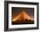 Pyramid of Cheops at Night-Roger Ressmeyer-Framed Photographic Print