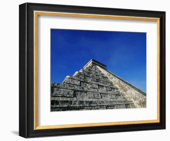 Pyramid of Kukulcan at Chichen-Itza-Danny Lehman-Framed Photographic Print