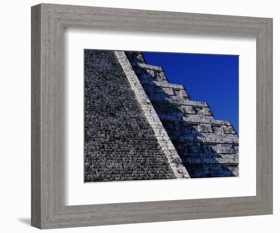 Pyramid of Kukulcan at Chichen-Itza-Danny Lehman-Framed Photographic Print