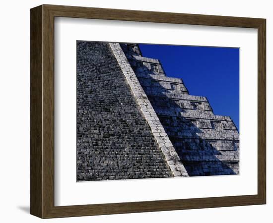 Pyramid of Kukulcan at Chichen-Itza-Danny Lehman-Framed Photographic Print