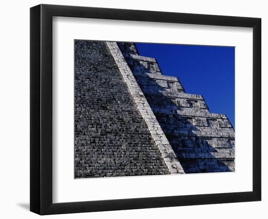 Pyramid of Kukulcan at Chichen-Itza-Danny Lehman-Framed Photographic Print