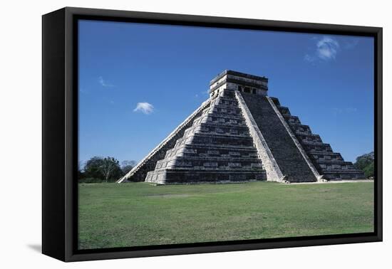 Pyramid of Kukulkan or El Castillo-null-Framed Premier Image Canvas