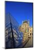 Pyramid of the Louvre, Paris, France, Europe-Hans-Peter Merten-Mounted Photographic Print