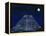 Pyramid of the Magician at Night-Robert Landau-Framed Premier Image Canvas