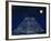 Pyramid of the Magician at Night-Robert Landau-Framed Photographic Print