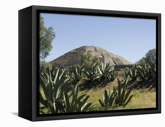 Pyramid of the Moon, Teotihuacan, 150Ad to 600Ad and Later Used by the Aztecs, North of Mexico City-R H Productions-Framed Premier Image Canvas