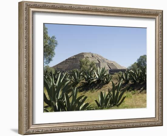 Pyramid of the Moon, Teotihuacan, 150Ad to 600Ad and Later Used by the Aztecs, North of Mexico City-R H Productions-Framed Photographic Print