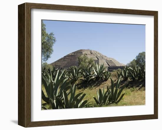 Pyramid of the Moon, Teotihuacan, 150Ad to 600Ad and Later Used by the Aztecs, North of Mexico City-R H Productions-Framed Photographic Print