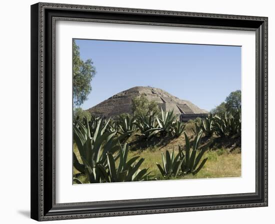 Pyramid of the Moon, Teotihuacan, 150Ad to 600Ad and Later Used by the Aztecs, North of Mexico City-R H Productions-Framed Photographic Print