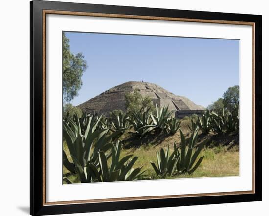 Pyramid of the Moon, Teotihuacan, 150Ad to 600Ad and Later Used by the Aztecs, North of Mexico City-R H Productions-Framed Photographic Print