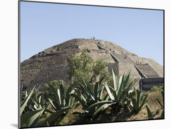 Pyramid of the Moon, Teotihuacan, 150Ad to 600Ad and Later Used by the Aztecs, North of Mexico City-R H Productions-Mounted Photographic Print