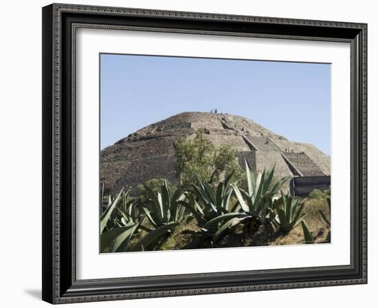 Pyramid of the Moon, Teotihuacan, 150Ad to 600Ad and Later Used by the Aztecs, North of Mexico City-R H Productions-Framed Photographic Print