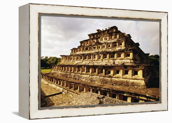 Pyramid of the Niches at El Tajin-Danny Lehman-Framed Premier Image Canvas