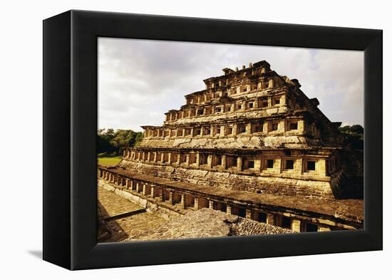 Pyramid of the Niches at El Tajin-Danny Lehman-Framed Premier Image Canvas