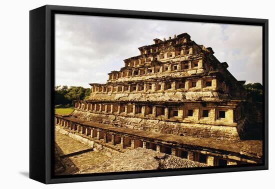 Pyramid of the Niches at El Tajin-Danny Lehman-Framed Premier Image Canvas