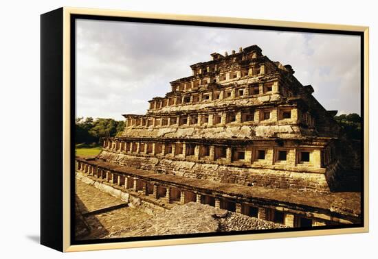 Pyramid of the Niches at El Tajin-Danny Lehman-Framed Premier Image Canvas