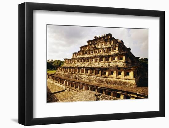 Pyramid of the Niches at El Tajin-Danny Lehman-Framed Photographic Print