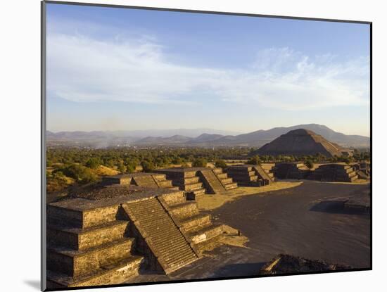 Pyramid of the Sun at Teotihuacan, Valle De Mexico, Mexico, North America-Christian Kober-Mounted Photographic Print
