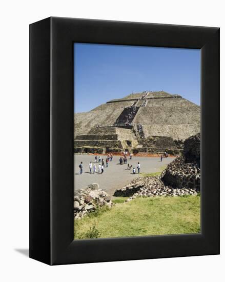 Pyramid of the Sun, Teotihuacan, 150Ad to 600Ad and Later Used by the Aztecs, North of Mexico City-R H Productions-Framed Premier Image Canvas