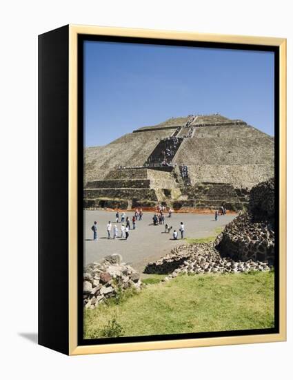 Pyramid of the Sun, Teotihuacan, 150Ad to 600Ad and Later Used by the Aztecs, North of Mexico City-R H Productions-Framed Premier Image Canvas