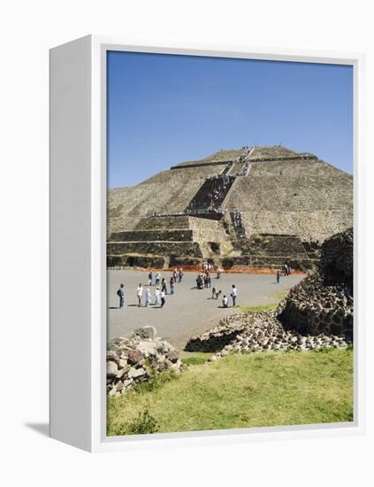 Pyramid of the Sun, Teotihuacan, 150Ad to 600Ad and Later Used by the Aztecs, North of Mexico City-R H Productions-Framed Premier Image Canvas