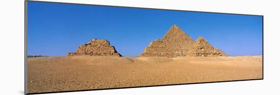 Pyramids Area of Giza Egypt-null-Mounted Photographic Print