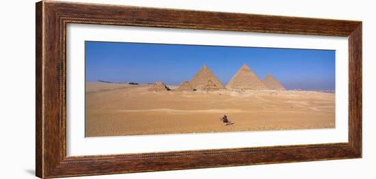 Pyramids Area of Giza Egypt-null-Framed Photographic Print