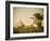 Pyramids at Giza, Cairo, Egypt-Doug Pearson-Framed Photographic Print