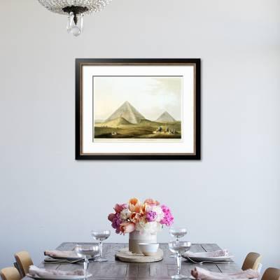 Pyramids At Giza Egypt 4th Dynasty Old Kingdom 26th Century Giclee Print Luigi Mayer Art Com Pyramids At Giza Egypt 4th Dynasty Old Kingdom 26th Century Giclee Print Luigi Mayer Art Com