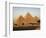 Pyramids at Sunset, Giza, Unesco World Heritage Site, Near Cairo, Egypt, North Africa, Africa-Doug Traverso-Framed Photographic Print