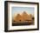 Pyramids at Sunset, Giza, Unesco World Heritage Site, Near Cairo, Egypt, North Africa, Africa-Doug Traverso-Framed Photographic Print