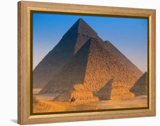 Pyramids, Cairo, Egypt-Peter Adams-Framed Premier Image Canvas