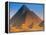 Pyramids, Cairo, Egypt-Peter Adams-Framed Premier Image Canvas