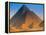 Pyramids, Cairo, Egypt-Peter Adams-Framed Premier Image Canvas