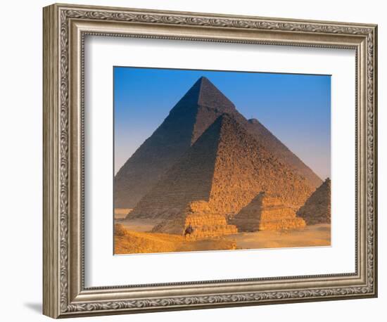 Pyramids, Cairo, Egypt-Peter Adams-Framed Photographic Print