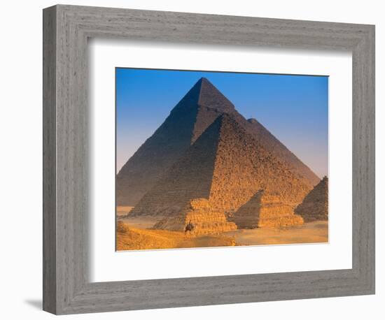 Pyramids, Cairo, Egypt-Peter Adams-Framed Photographic Print