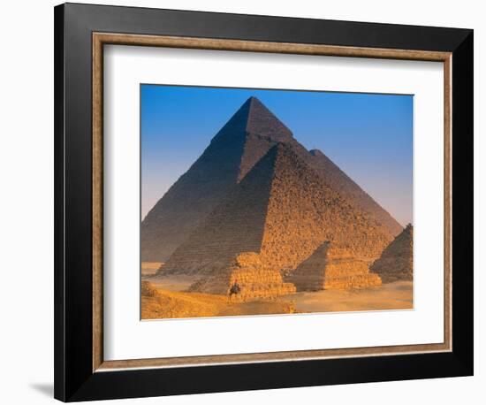 Pyramids, Cairo, Egypt-Peter Adams-Framed Photographic Print