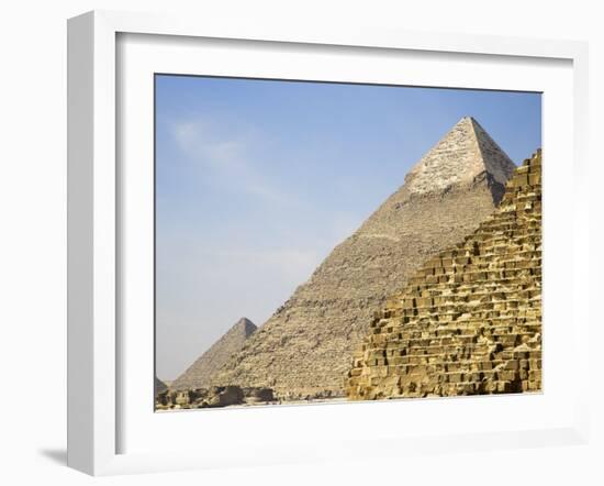 Pyramids, Egypt-Julian Love-Framed Photographic Print