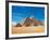 Pyramids, Giza, Cairo, Egypt-Miva Stock-Framed Photographic Print