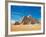 Pyramids, Giza, Cairo, Egypt-Miva Stock-Framed Photographic Print