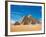 Pyramids, Giza, Cairo, Egypt-Miva Stock-Framed Photographic Print