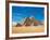 Pyramids, Giza, Cairo, Egypt-Miva Stock-Framed Photographic Print