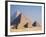 Pyramids of Giza, Giza, UNESCO World Heritage Site, Near Cairo, Egypt, North Africa, Africa-Schlenker Jochen-Framed Photographic Print