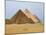 Pyramids of Giza, Giza, UNESCO World Heritage Site, Near Cairo, Egypt, North Africa, Africa-Schlenker Jochen-Mounted Photographic Print