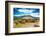 Pyramids of the Sun and Moon on the Avenue of the Dead, Teotihuacan Ancient Historic Cultural City,-Anna Omelchenko-Framed Photographic Print