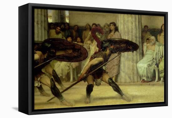 Pyrrhic Dance, 1869-Sir Lawrence Alma-Tadema-Framed Premier Image Canvas