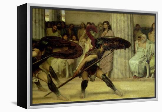 Pyrrhic Dance, 1869-Sir Lawrence Alma-Tadema-Framed Premier Image Canvas