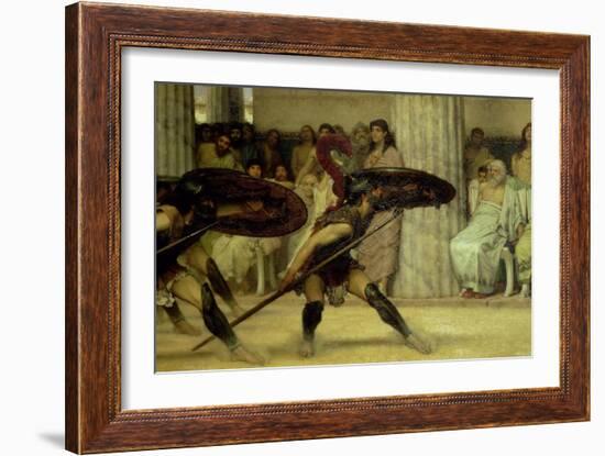 Pyrrhic Dance, 1869-Sir Lawrence Alma-Tadema-Framed Giclee Print