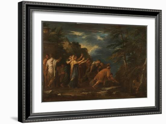 Pythagoras Emerging from the Underworld-Salvatore Rosa-Framed Giclee Print